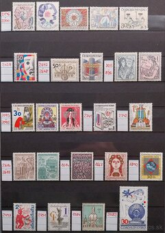 Známky ČESKOSLOVENSKO – 1 - 15