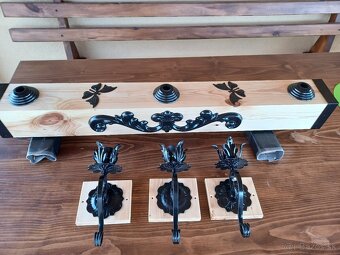 Lustre drevený hranol - 15