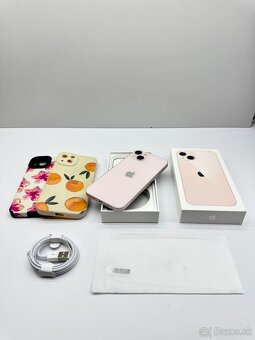 iPhone 13 PINK 128GB TOP STAV-AKO NOVÝ 100% BATÉRIA - 15