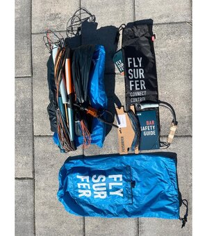 Flysurfer set Kite Peak4 6 m + Connect 3 Control Bar - 15