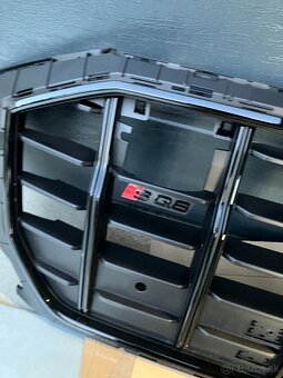 maska mrizka grill audi q8 19- cerna sq8 - 15