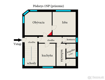 MUROVANÝ RODINNÝ DOM / BADÍN / SLNEČNÝ POZEMOK 1130 m2 - 15