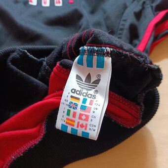 Vintage 80s Adidas tracksuit jacket bunda mikina na zips M - 15