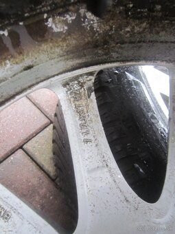 17" AL disky org. BMW5 2018 so zim. pneu 225/55R17 RFT - 15