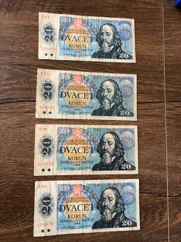 Bankovky PROTEKTORÁT a ČSR 2 - 15