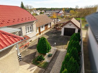 4-izbový rodinný dom s veľkým pozemkom a garážou – Borský Mi - 15