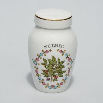Vintage porcelánové koreničky - Nové korenie, zázvor, paprik - 15