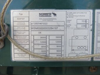 SCHMITZ Cargobull SCB S3T MEGA – zdvíhacia strecha - 15