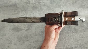 Bodak - bajonet krásny s pochvou i závěsníkem, do sbírky - 15