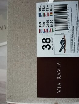 Dievčenská letná plátená obuv, sandále. - 15