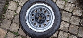 Plecháče 165/70 R13 + rezerva - 15