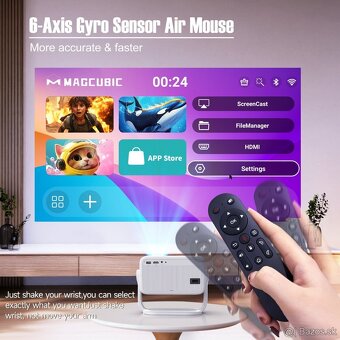 Nový projektor Magcubic – Full HD 1080P, 650 ANSI, WiFi6, BT - 15