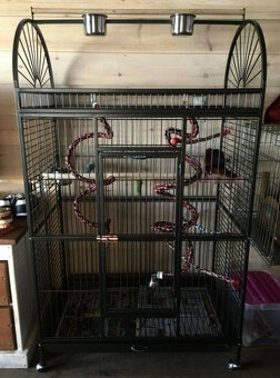 Veľká XXL klietka - nová voliéra - 15