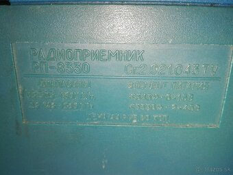 Rádio ELTA, CCCP rádio ABAVA, Grundig RR-3500 CD. - 15