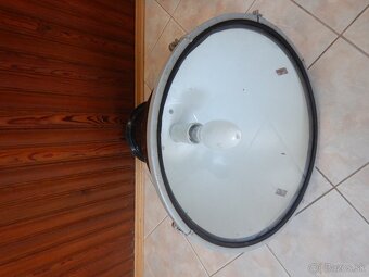 industriálna lampa veľká, priemer 55 cm, výška 75 cm - 15