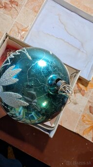 Retro vianocne ozdoby - 6 ks gul - 15