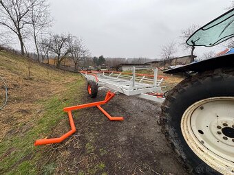 Vlečka na prevoz balíkov sena slamy a iného - 15
