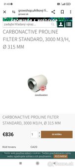 Carbon Active filtre nové - 15