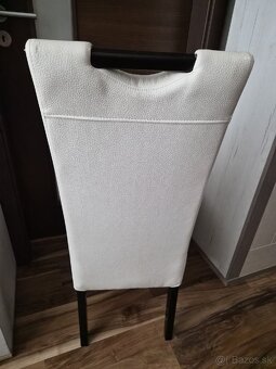 Jedálenské stoličky z ekokože 4ks - 15