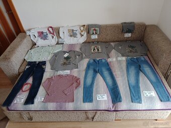 Oblec.jar,leto-dievcata dvojičky/jed.(vel.110,116,116-122) - 15