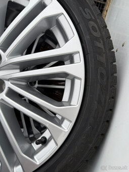 PREDÁM úplne NOVÚ sadu 18" ALU disky AUDI + nové zimné pneu - 15