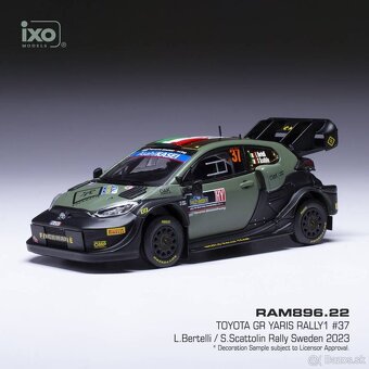 Modely Toyota GR Yaris Rally1 1:43 IXO - 15