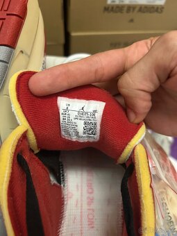 Jordan 2 Retro Low SP Off White Red, 41 - 15