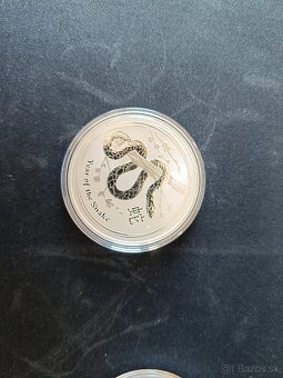 Kompletná sada Lunar II. 1oz. Strieborné mince. - 15
