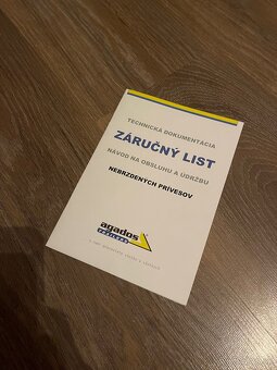 Prívesný vozík AGADOS HANDY 20 - 750 KG - 15