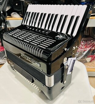 Nový akordeón BELTUNICA VIVALDI 80 basový- krásny zvuk, ľahu - 15