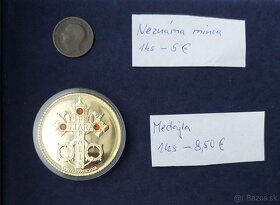 Zbierka mincí - Latinská Amerika, Afrika, Kanada, Vatikán me - 15