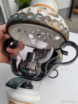 Vysiaca lampa malovana - 15