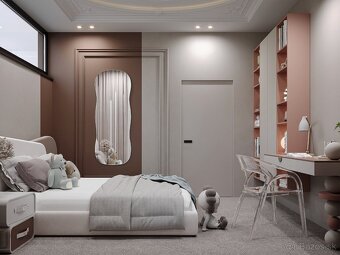 6 izb. skolaudovaný viladom (235 m²) bazén, vstupo do lesa - 15