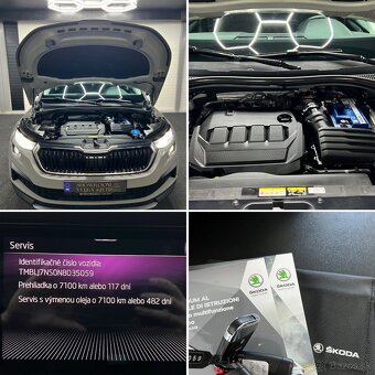 Škoda Kodiaq 7miest 2022 2.0tdi 110kw 4x4 virtual 1.majiteľ - 15