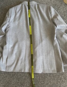 Pánsky krátky elegantný kabát a pánske sako 170cm - 15