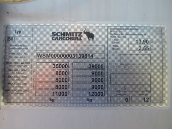 SCHMITZ S01,Standard,Zdvíh.náprava - 15