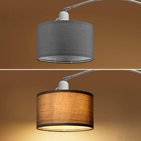 Dizajnová oblúková lampa - nastaviteľná 150-175cm - 2 farby - 15