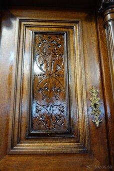 Príborník starožitný renesančný ( 170 ). - 15