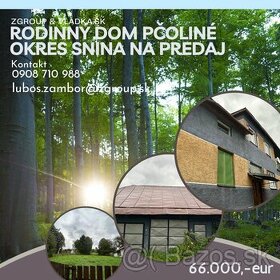Zľava: Rodinný dom Pčoliné - Snina 49.900,-eur - 15