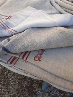 Na Predaj  Staré  Lanové vrecia , zachovalý prírodný ľanové - 15