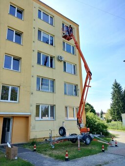 Prívesna pracovná plošina 14m - 15