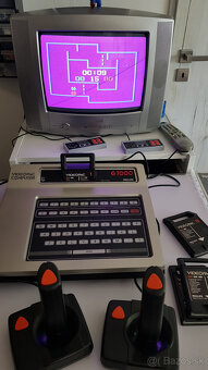 Philips Videopac G7000 (1980) – 4 hry, 2 joysticky + adaptér - 15