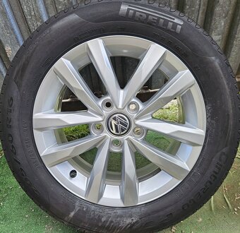 Originálne hliníkové disky VW - 5x112 r16 - 15
