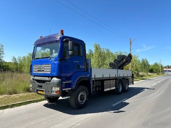 Prodám MAN TGA 26.430 valník 6x6 s Hydraulickou rukou Hiab - 15