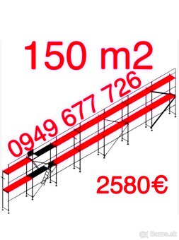 Predám lešenie pozinkované certifikované - 15