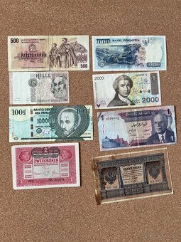 Bankovky Lot 1 - 15