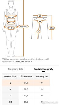 Predám fitnes krataskove legíny - 15