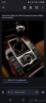 RAMIK NA STREDOVY PANEL AUDI Q7 AUDI A6 C6 - 15