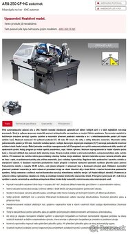 Pásová píla Pilous ARG 250 CF-NC Automat - 15