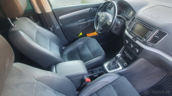 VW Sharan 2.0TDI, 130kW, DSG, 7-m, Alcantara, Pano, Keyless - 15
